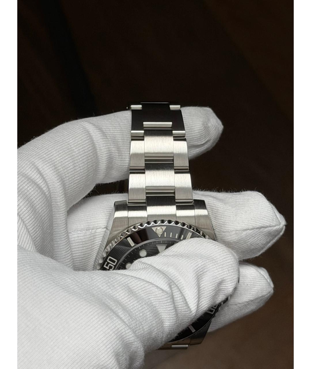 ROLEX Черные часы, фото 7