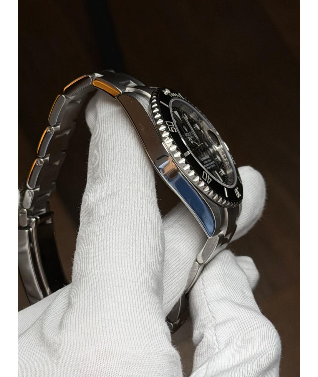 ROLEX Черные часы, фото 5