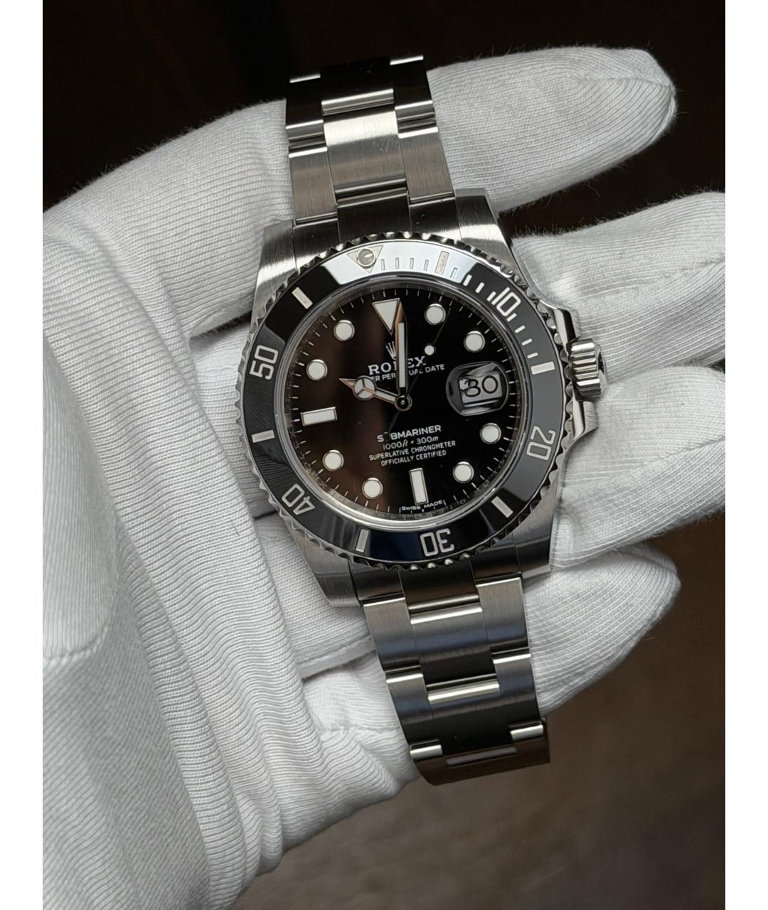 ROLEX Черные часы, фото 3