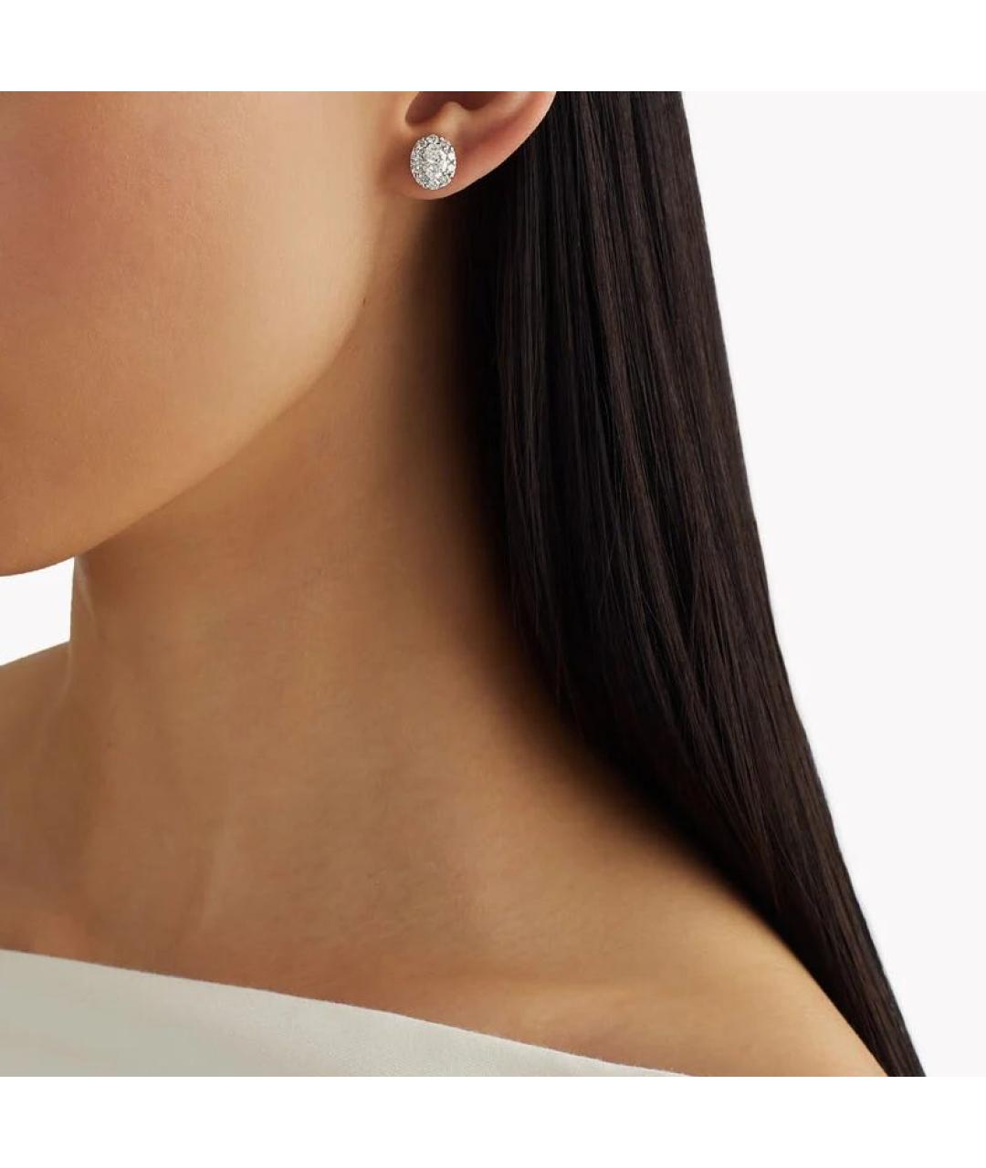 GRAFF Белые серьги из белого золота, фото 2