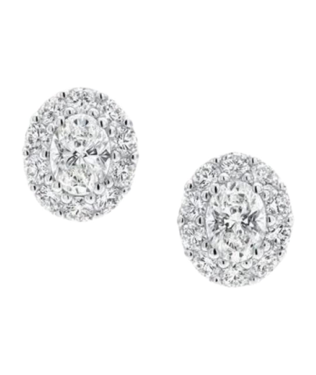 GRAFF Белые серьги из белого золота, фото 1