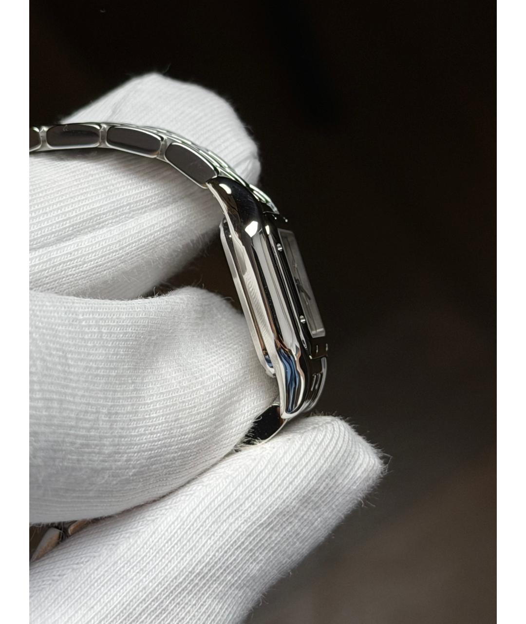 CARTIER Белые часы, фото 5