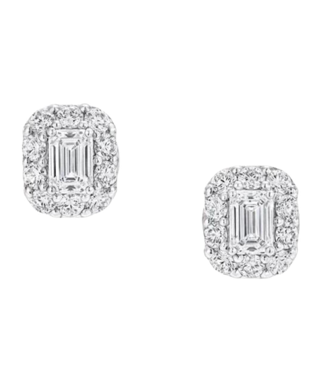 GRAFF Белые серьги из белого золота, фото 1