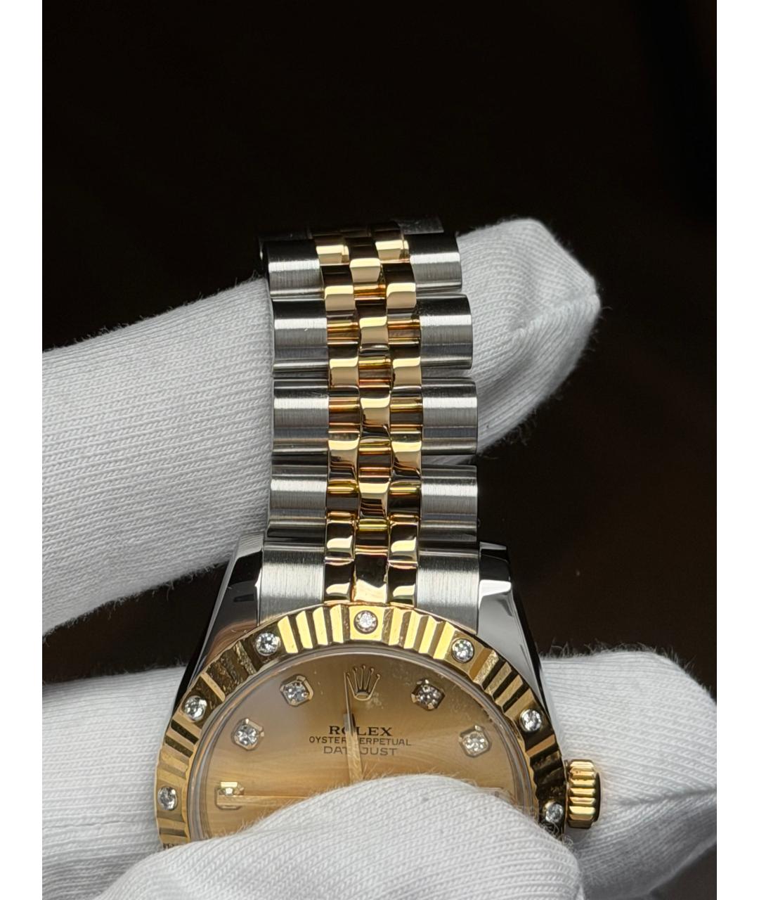 ROLEX Золотые часы из желтого золота, фото 7