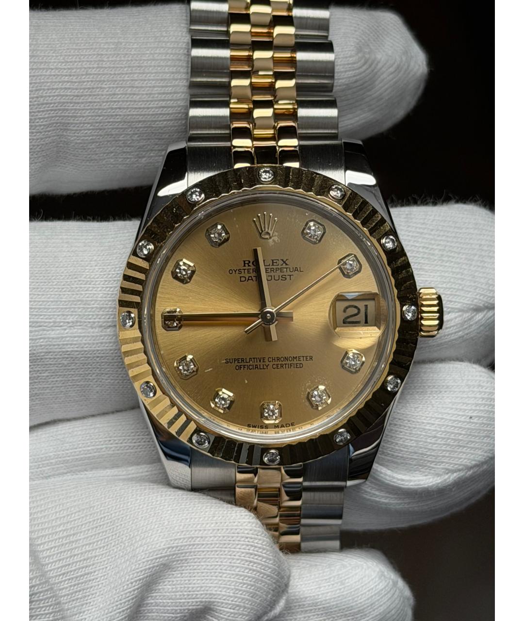 ROLEX Золотые часы из желтого золота, фото 3