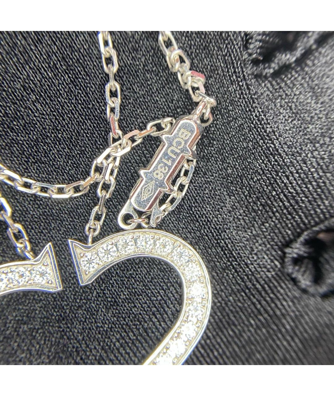 CARTIER Серебряное колье из белого золота, фото 5