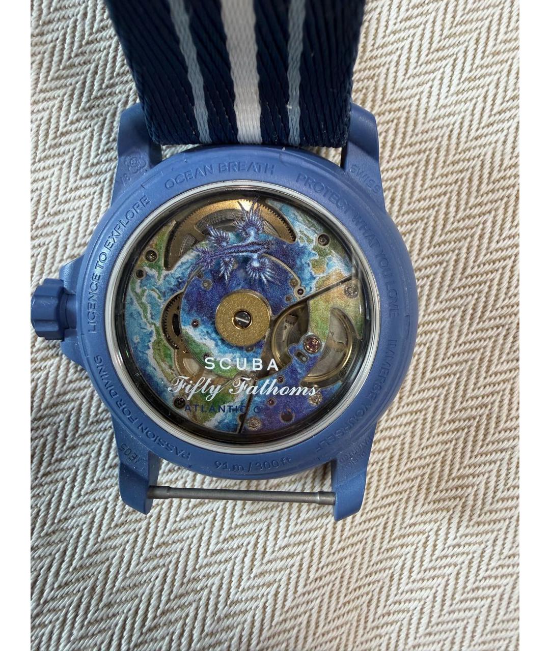 Swatch Синие часы, фото 2