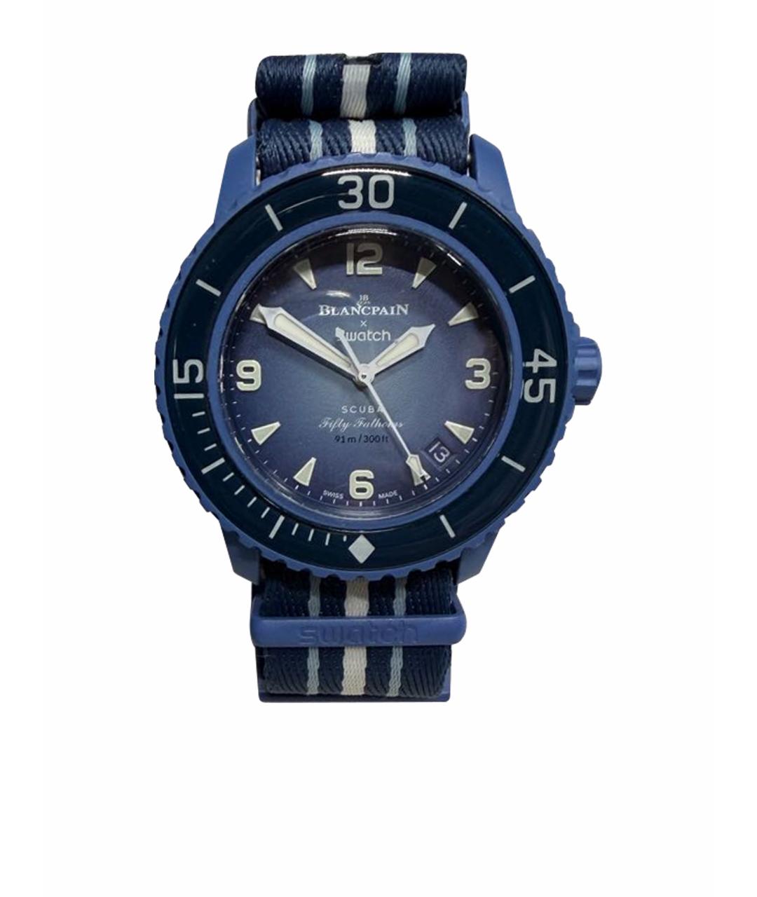 Swatch Синие часы, фото 1