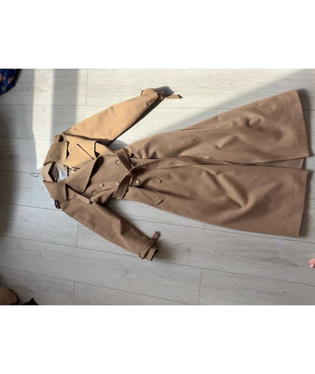 MAX MARA Бежевое кашемировое пальто, фото 6