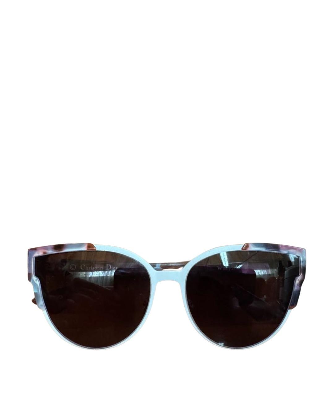 CHRISTIAN DIOR Мульти пластиковые солнцезащитные очки, фото 1