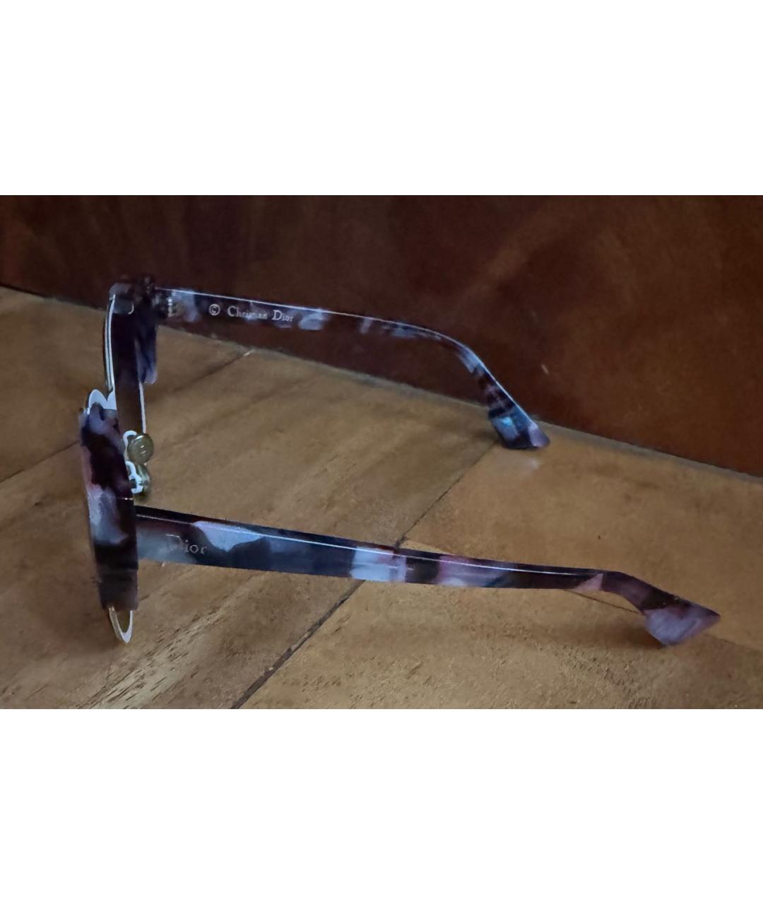 CHRISTIAN DIOR Мульти пластиковые солнцезащитные очки, фото 4
