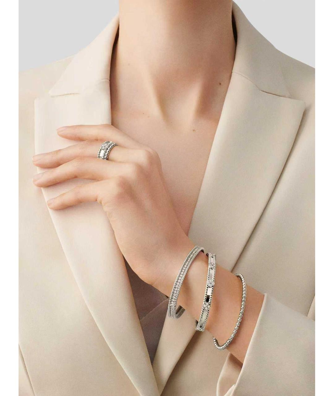 VAN CLEEF & ARPELS Серебрянный браслет из белого золота, фото 3