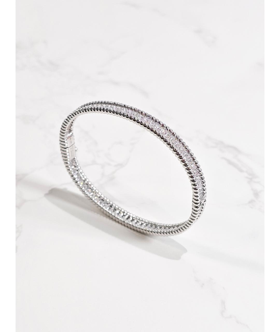 VAN CLEEF & ARPELS Серебрянный браслет из белого золота, фото 2