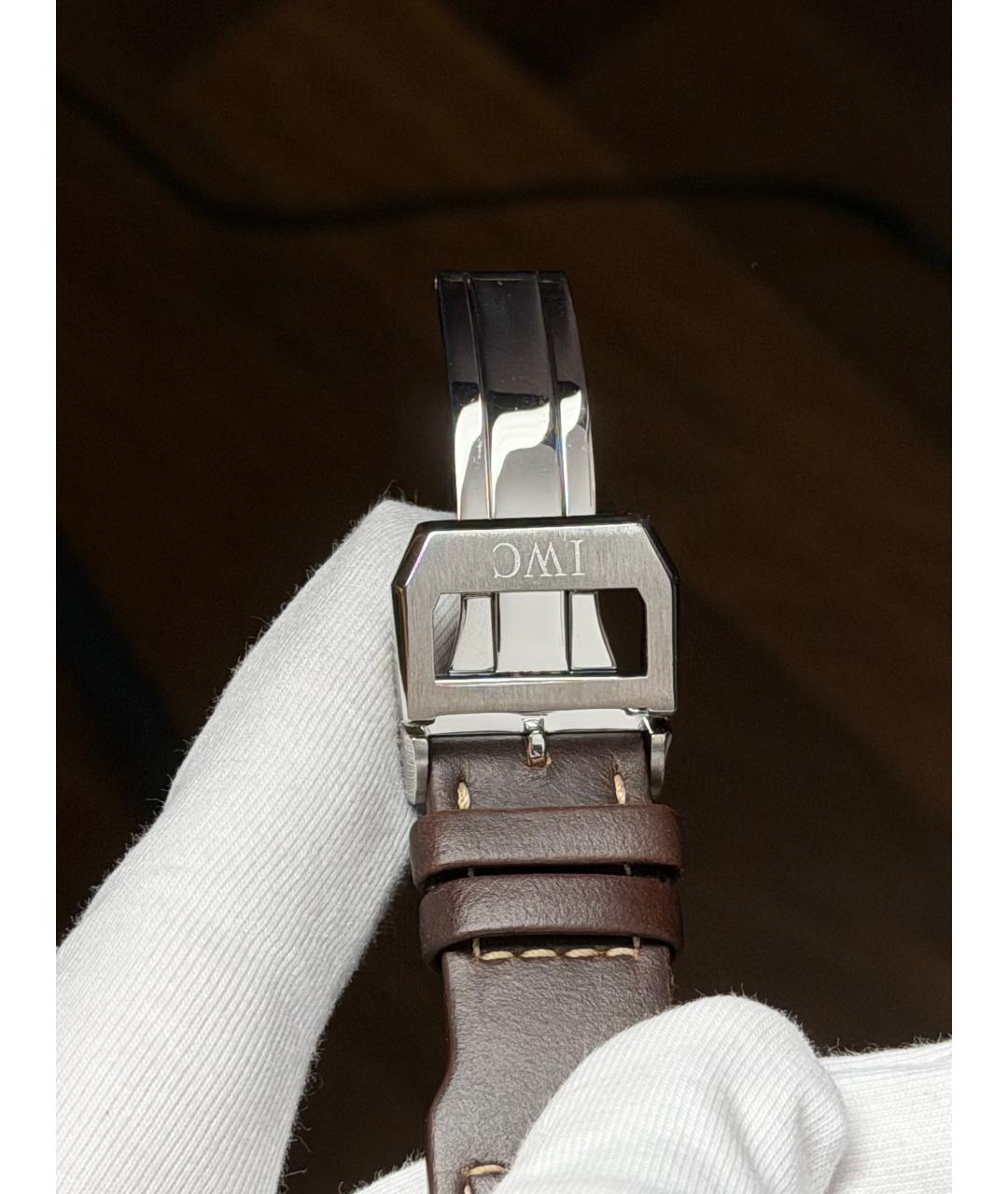 IWC Коричневые часы, фото 9