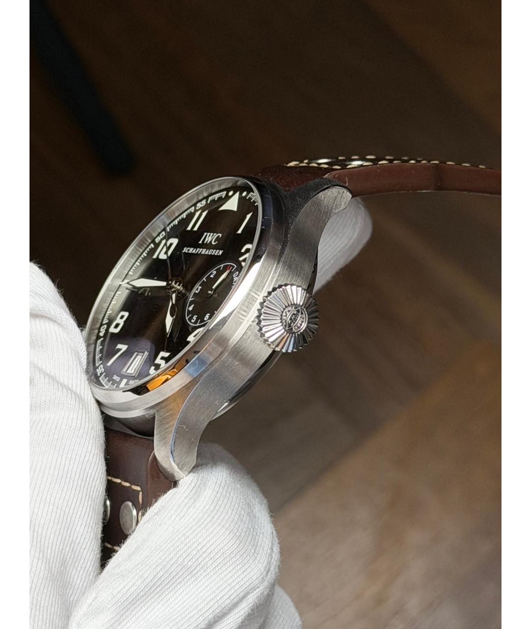 IWC Коричневые часы, фото 3