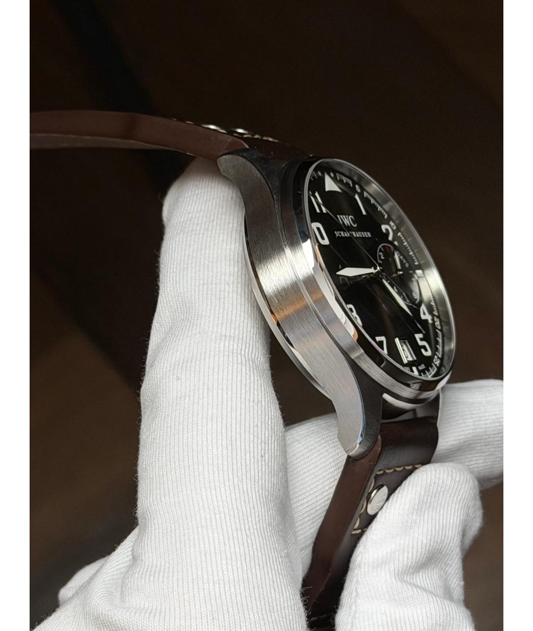 IWC Коричневые часы, фото 4