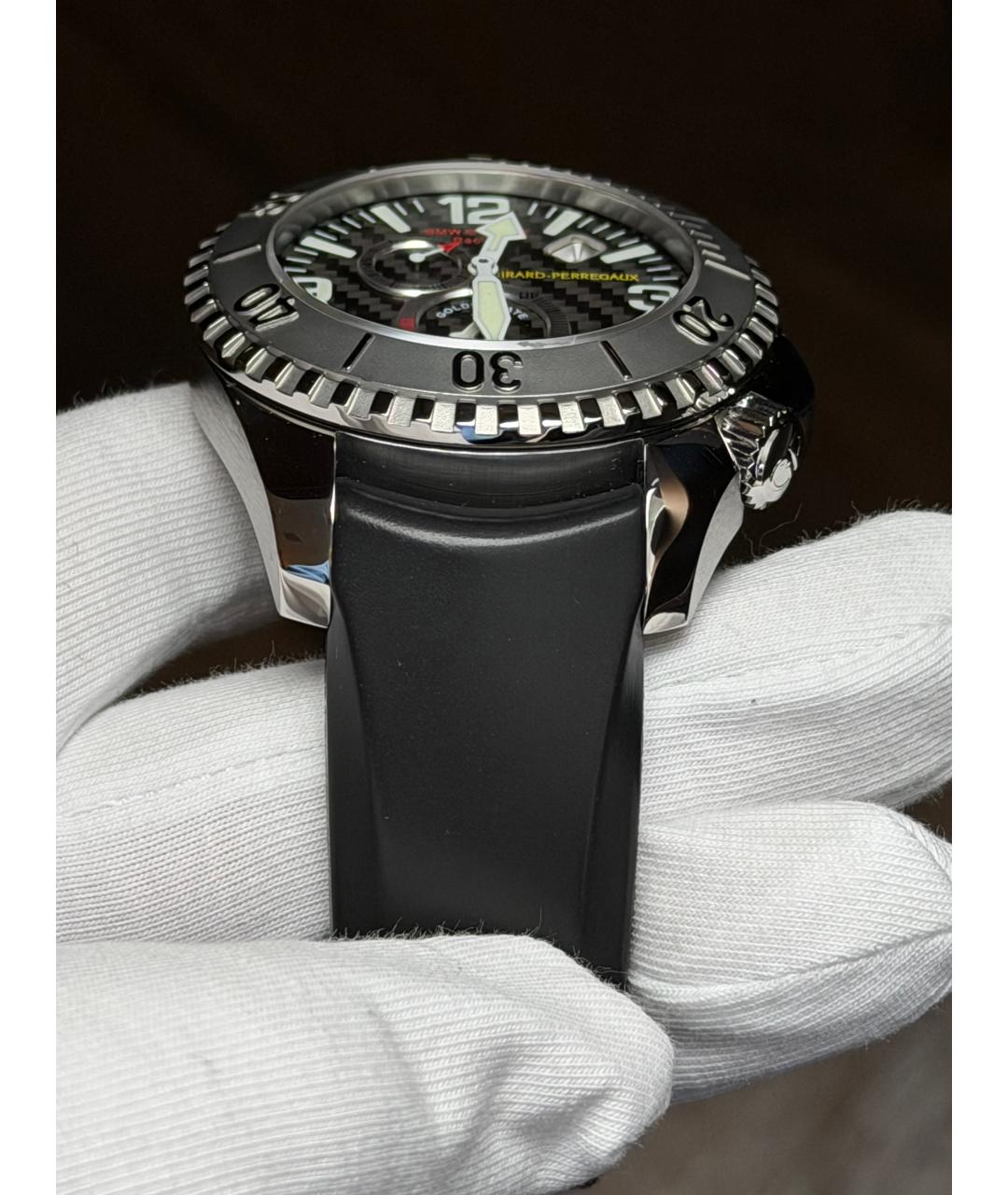 GIRARD PERREGAUX Черные часы, фото 6