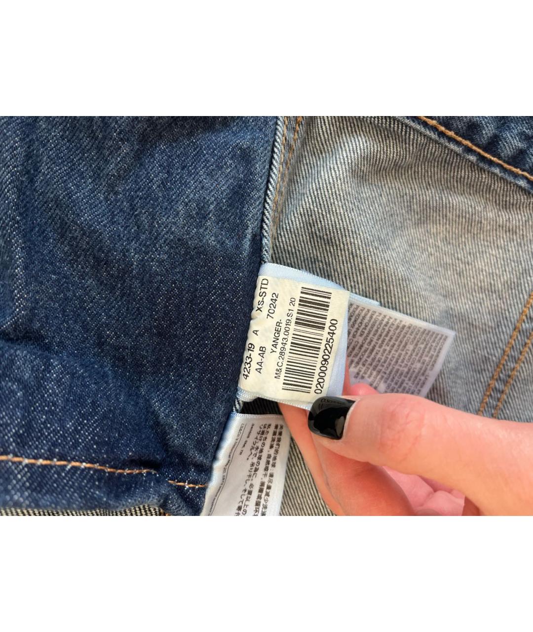 LEVI'S Синяя деним куртка, фото 5