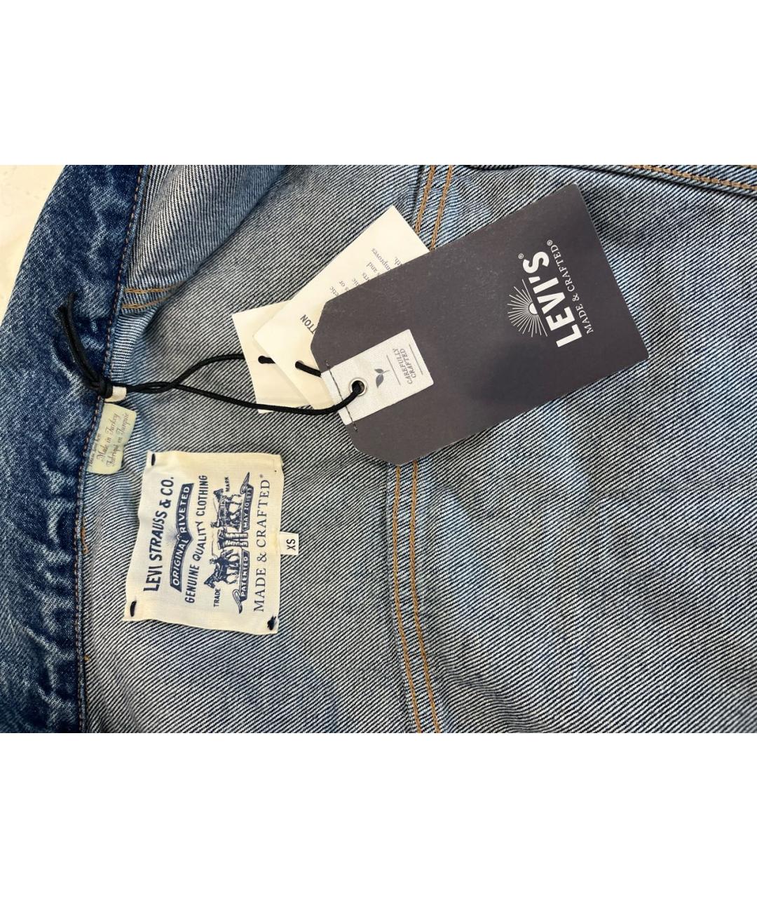 LEVI'S Синяя деним куртка, фото 6