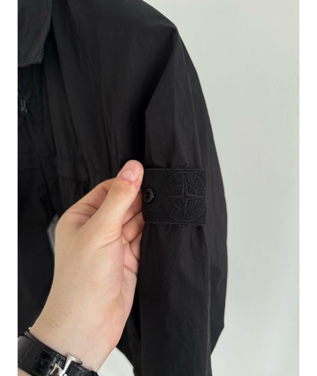 STONE ISLAND Черная куртка, фото 5
