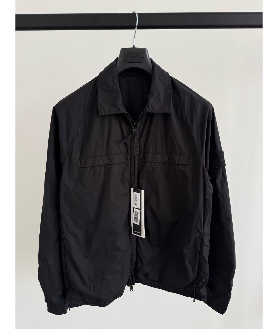 STONE ISLAND Черная куртка, фото 2