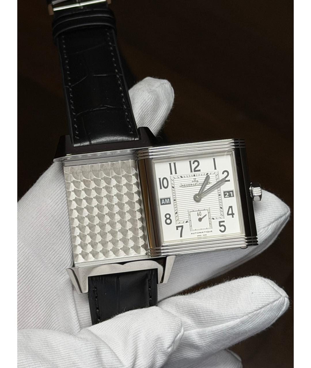 Jaeger LeCoultre Белые часы, фото 3