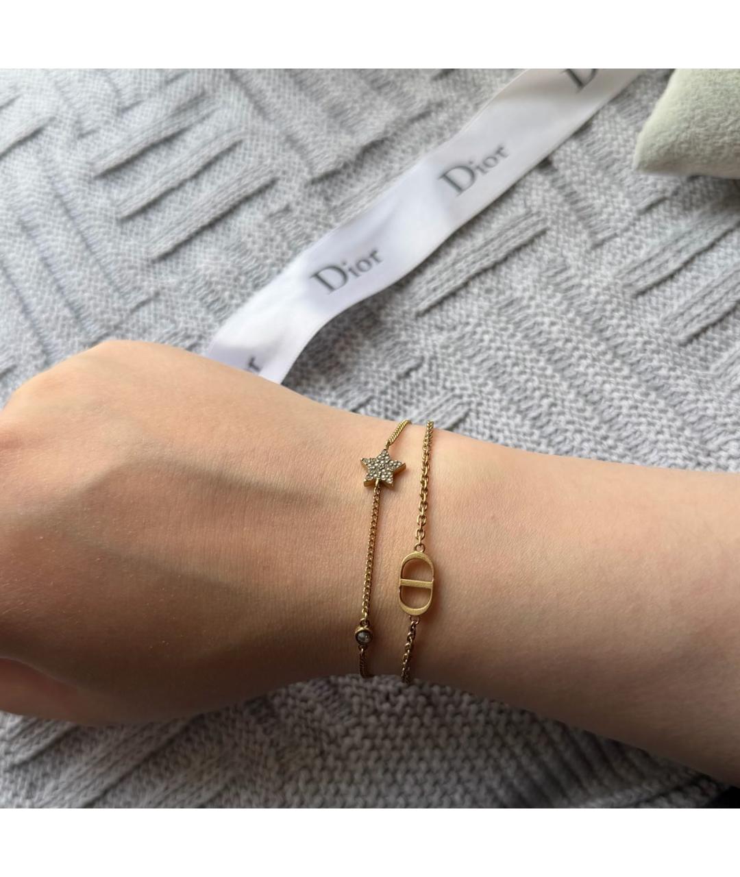 CHRISTIAN DIOR Золотой браслет, фото 7