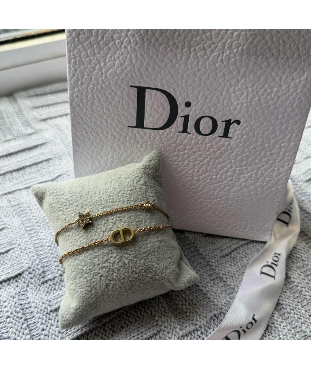 CHRISTIAN DIOR Золотой браслет, фото 8