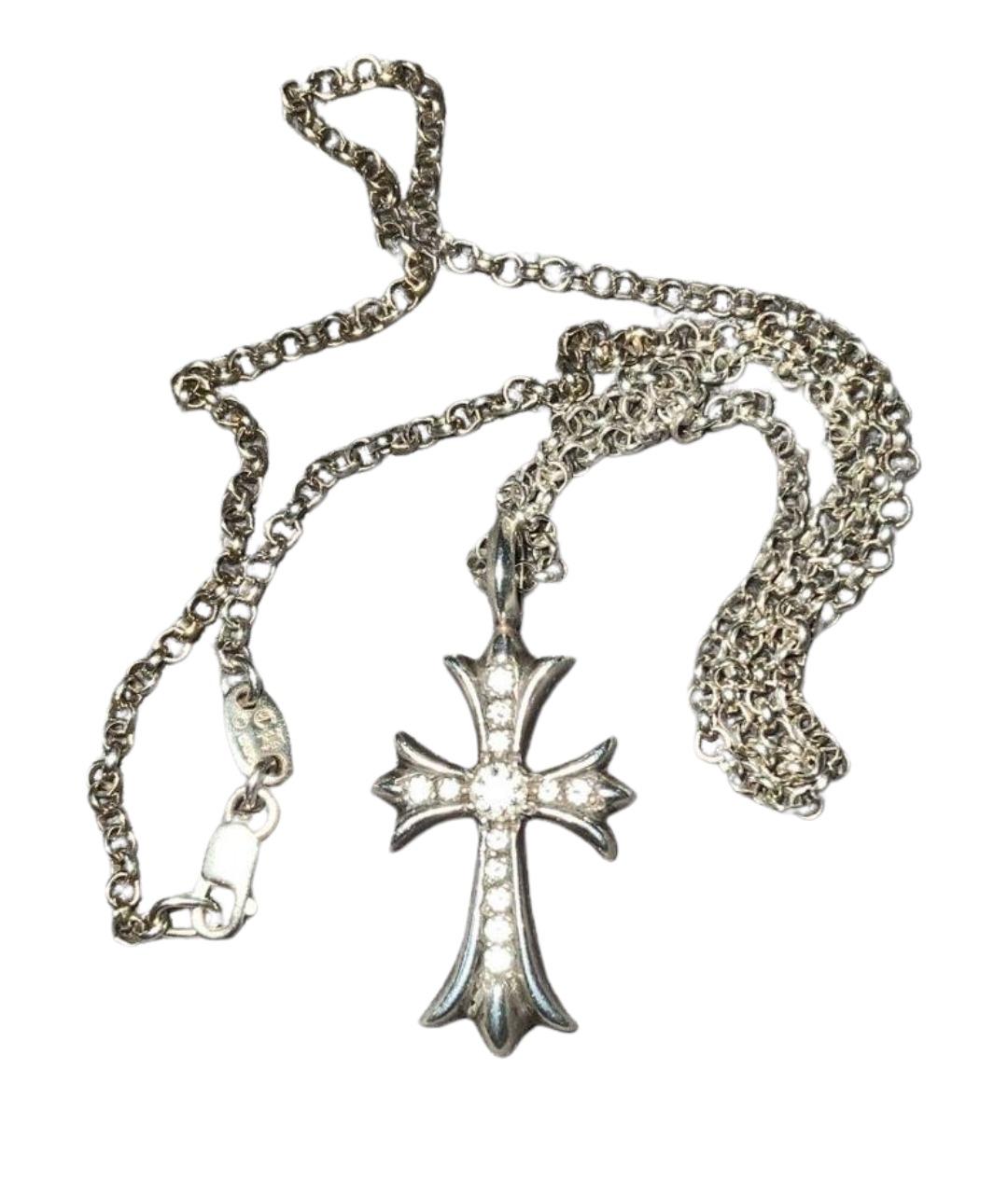 CHROME HEARTS Серебряная серебряная цепочка/подвеска, фото 1