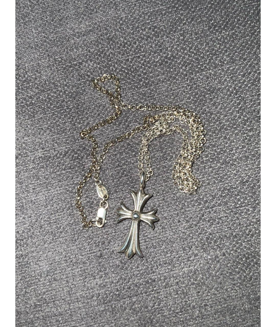 CHROME HEARTS Серебряная серебряная цепочка/подвеска, фото 2