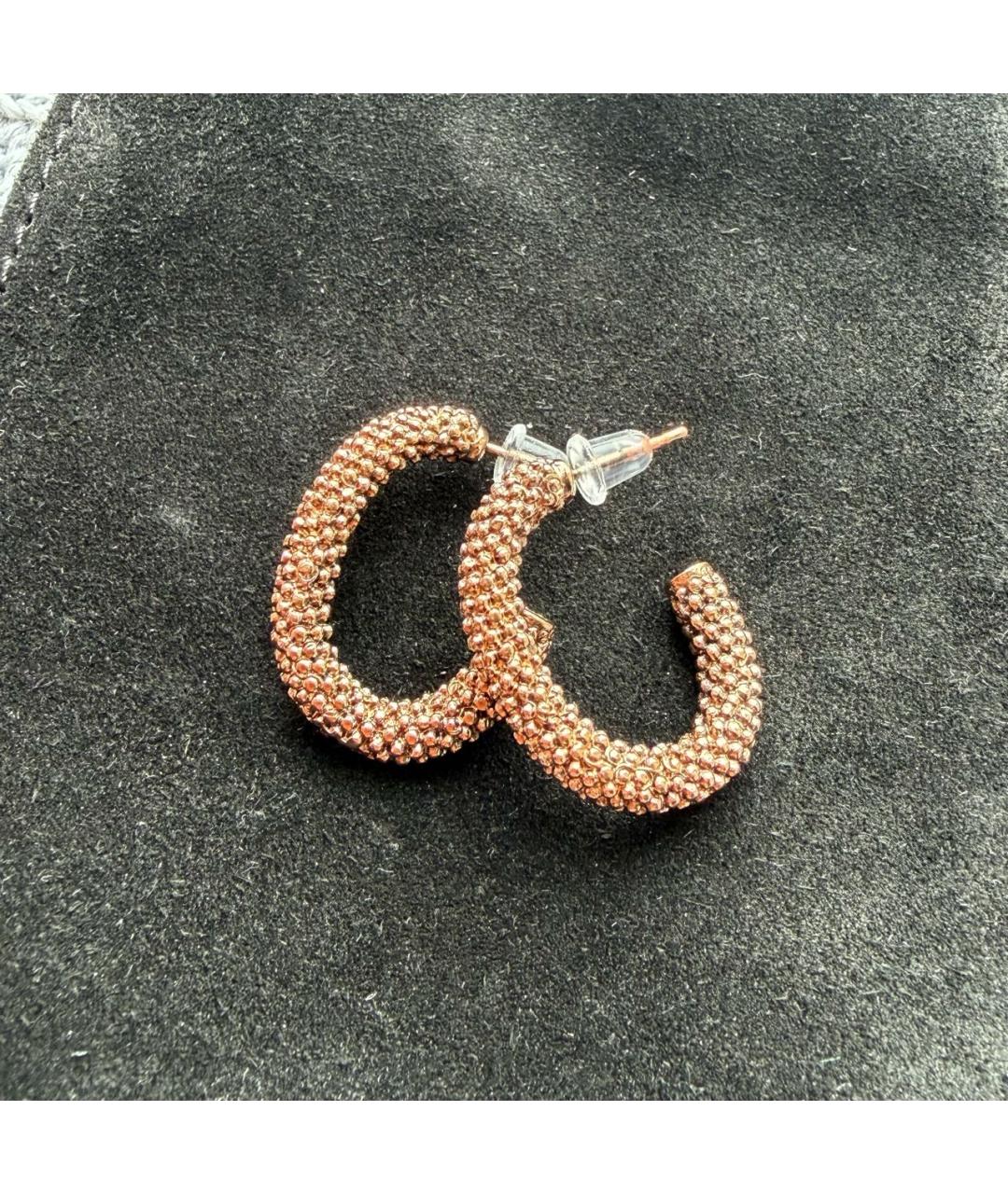 SAINT LAURENT Золотые серьги, фото 3