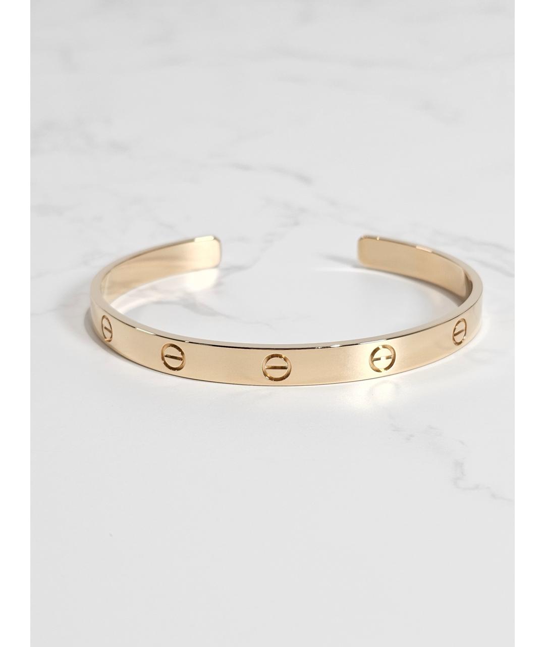 CARTIER Золотой браслет из желтого золота, фото 3