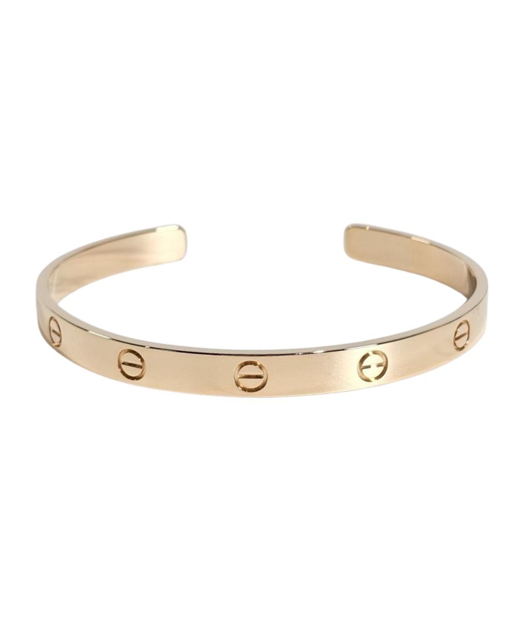 CARTIER Золотой браслет из желтого золота, фото 1