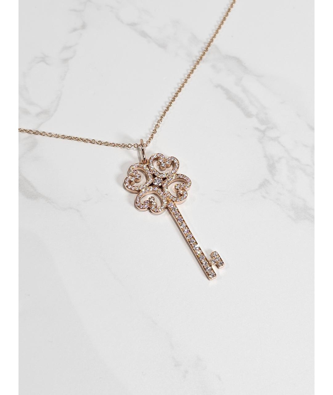 TIFFANY&CO Золотое колье из розового золота, фото 2