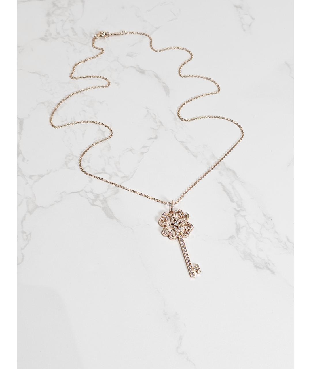 TIFFANY&CO Золотое колье из розового золота, фото 3
