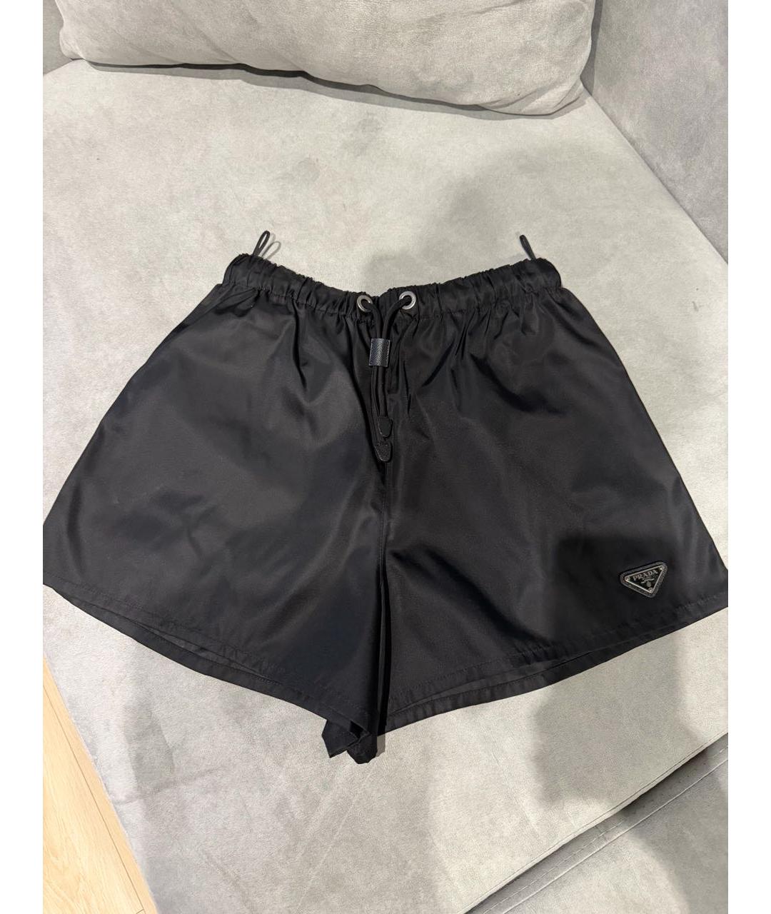 PRADA Черные шорты, фото 2