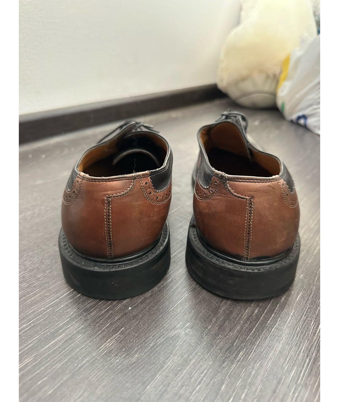 FERRAGAMO Черные туфли из лакированной кожи, фото 3