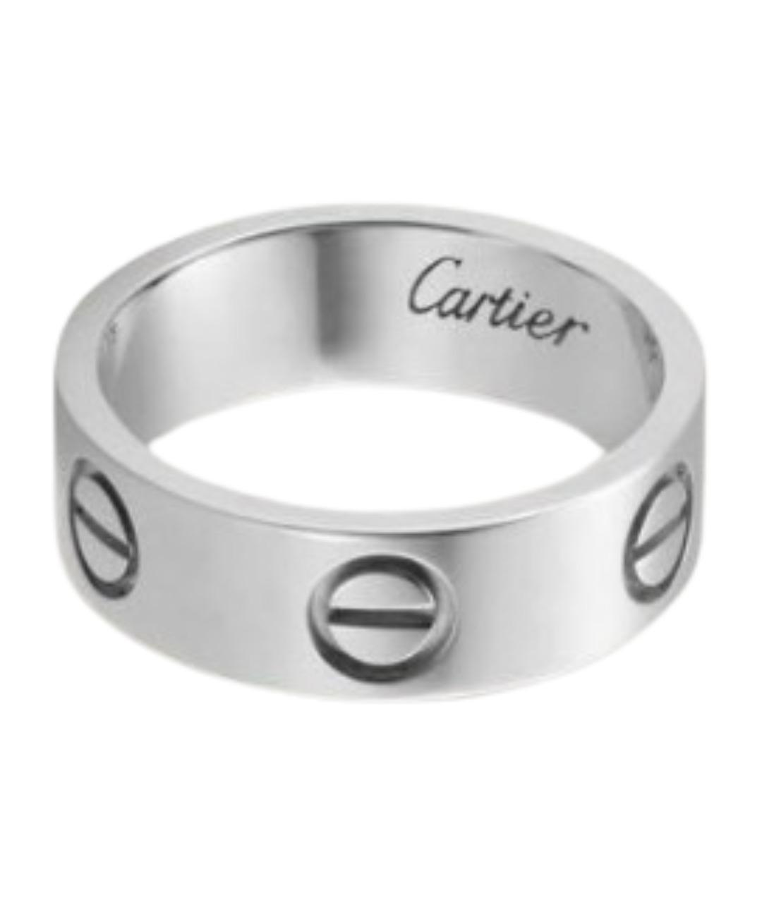 CARTIER Серебряное кольцо из белого золота, фото 1