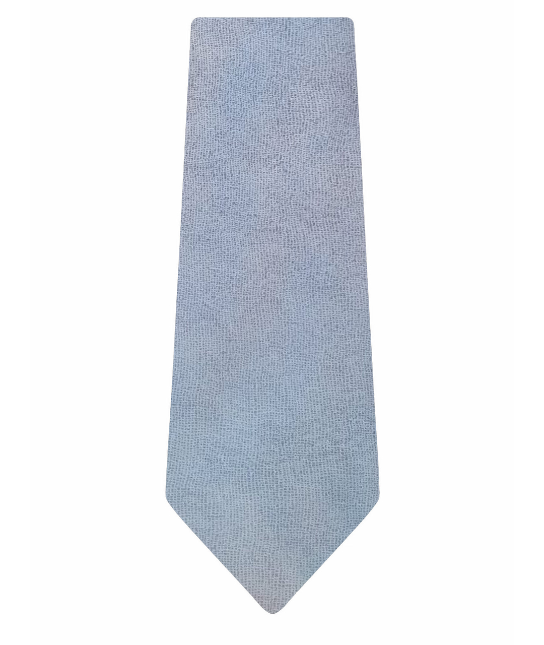 LANVIN Серебрянный шелковый галстук, фото 1