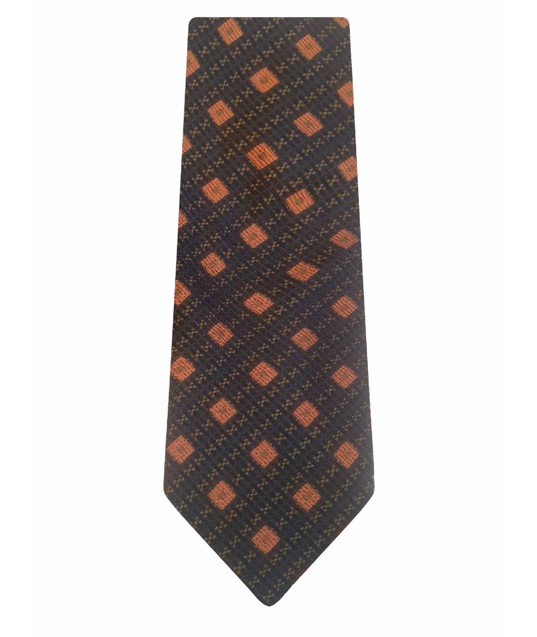 LANVIN Серебрянный шелковый галстук, фото 6