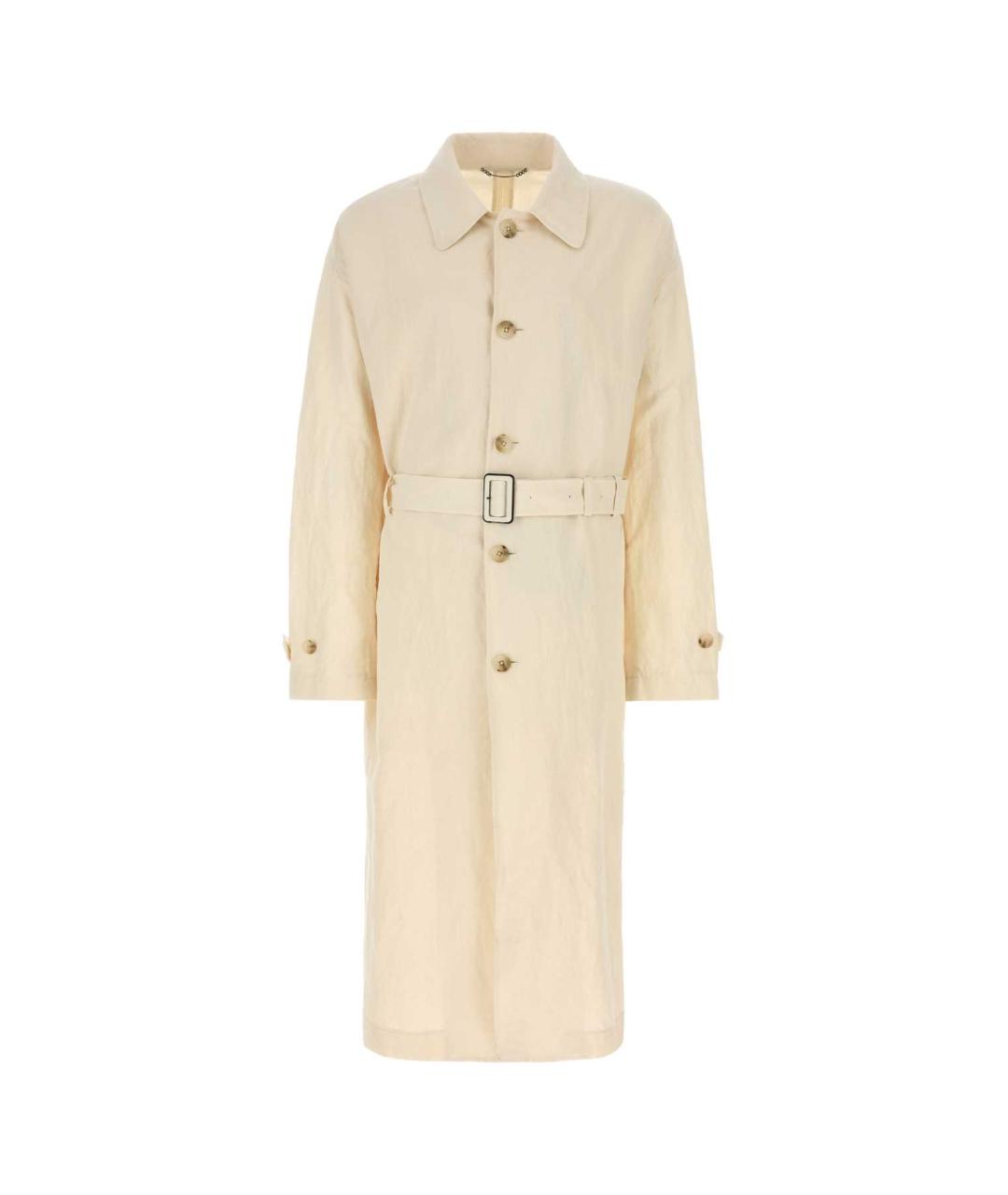 DOLCE&GABBANA Бежевый хлопковый тренч / плащ, фото 1