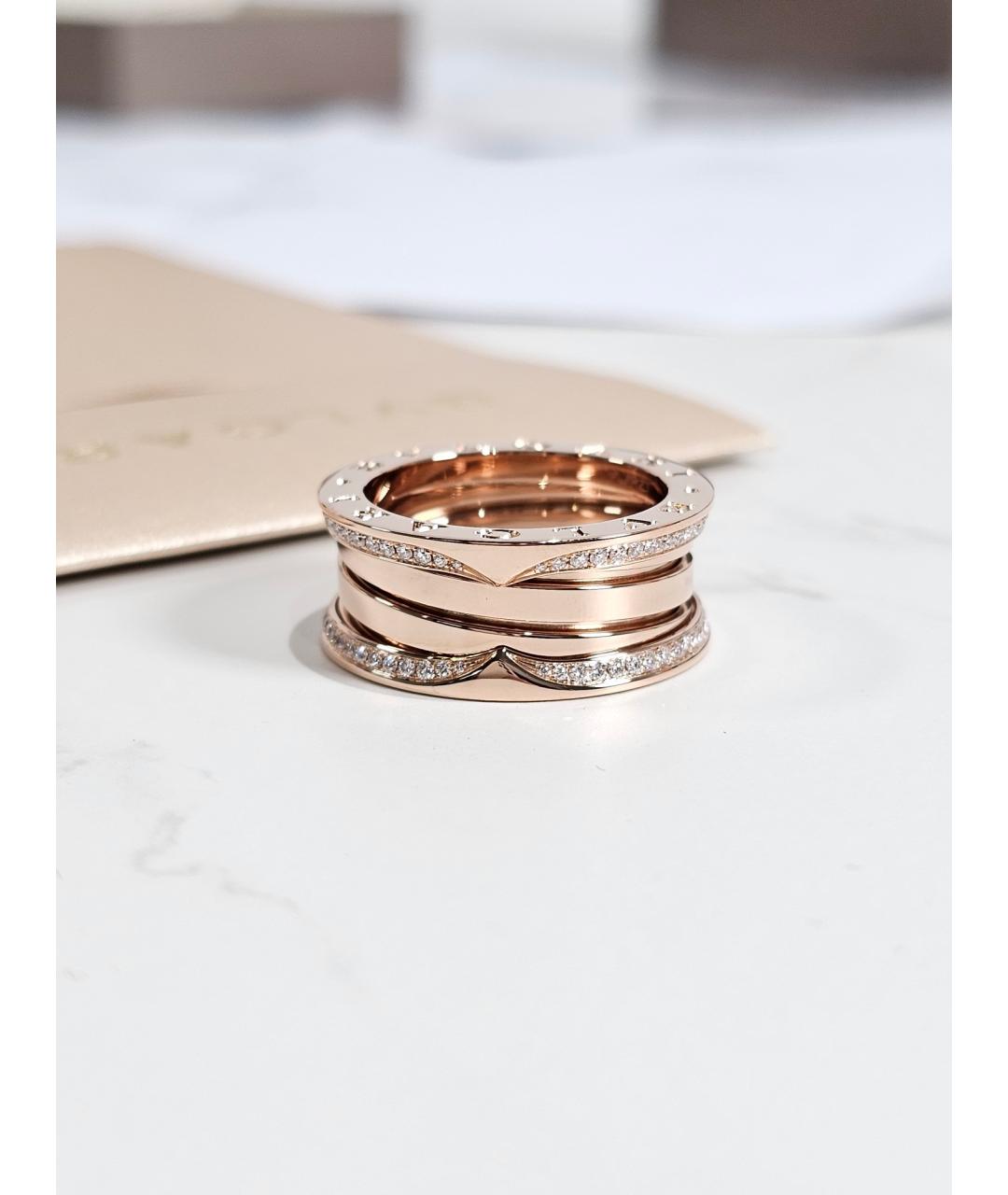 BVLGARI Золотое кольцо из розового золота, фото 6