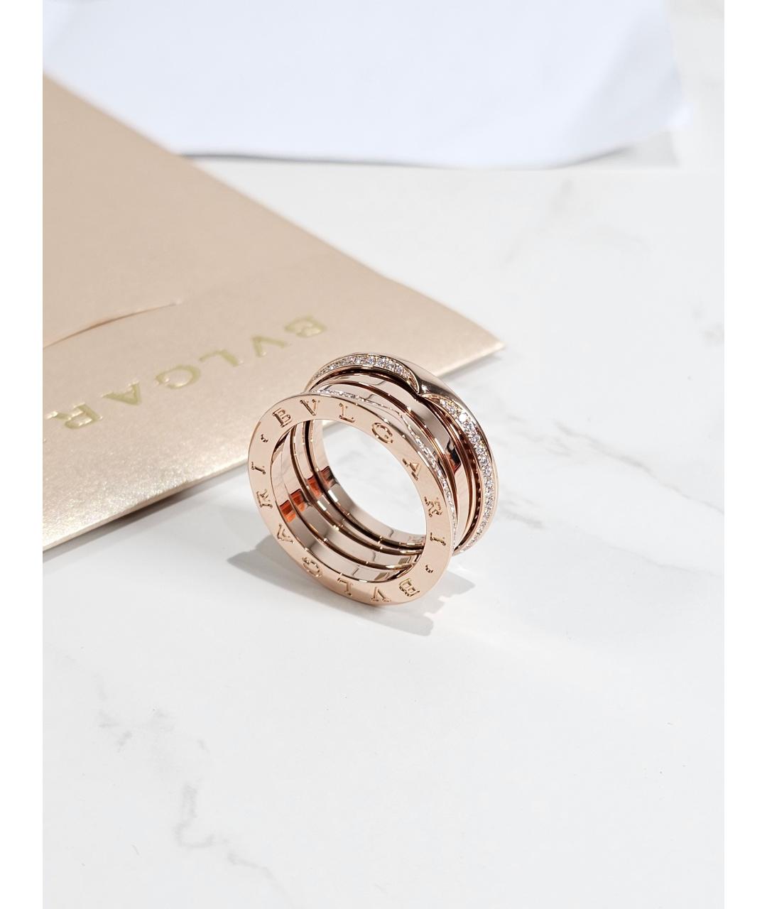 BVLGARI Золотое кольцо из розового золота, фото 3