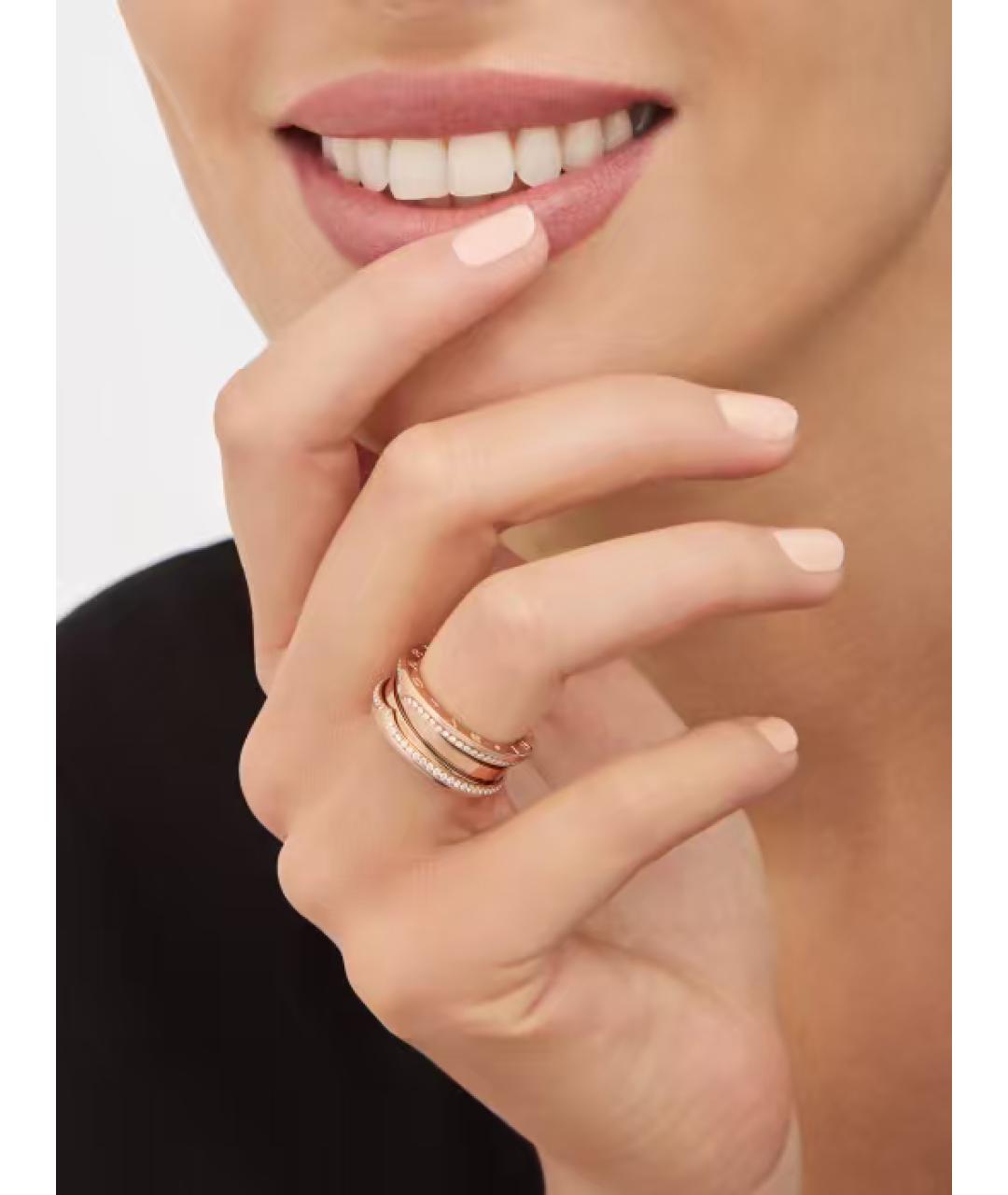 BVLGARI Золотое кольцо из розового золота, фото 5