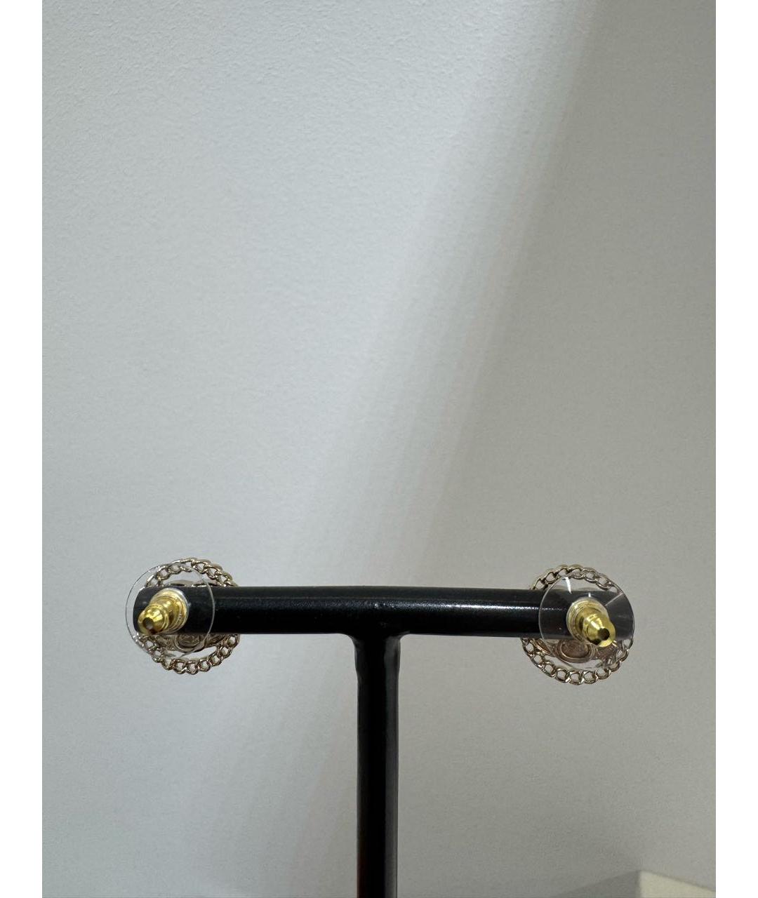 CHANEL Желтые серьги, фото 2