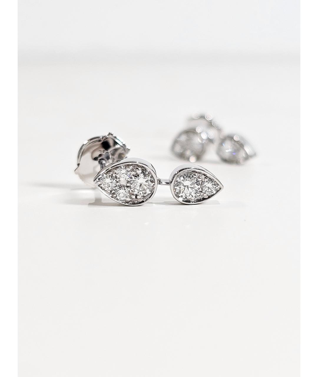 CHAUMET Серебряные серьги из белого золота, фото 3