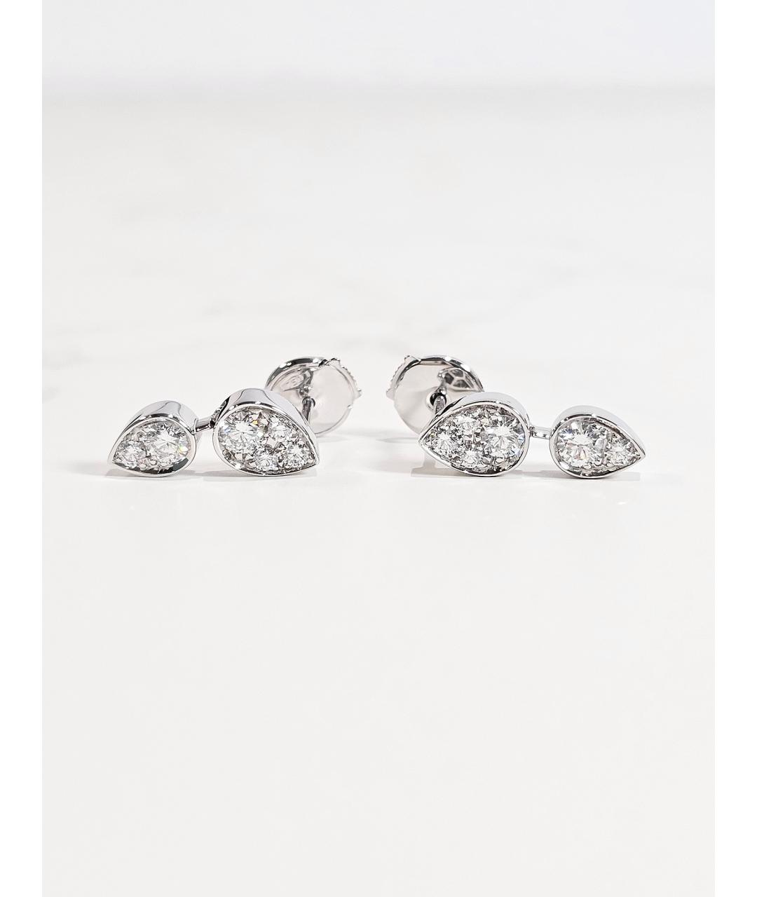 CHAUMET Серебряные серьги из белого золота, фото 5