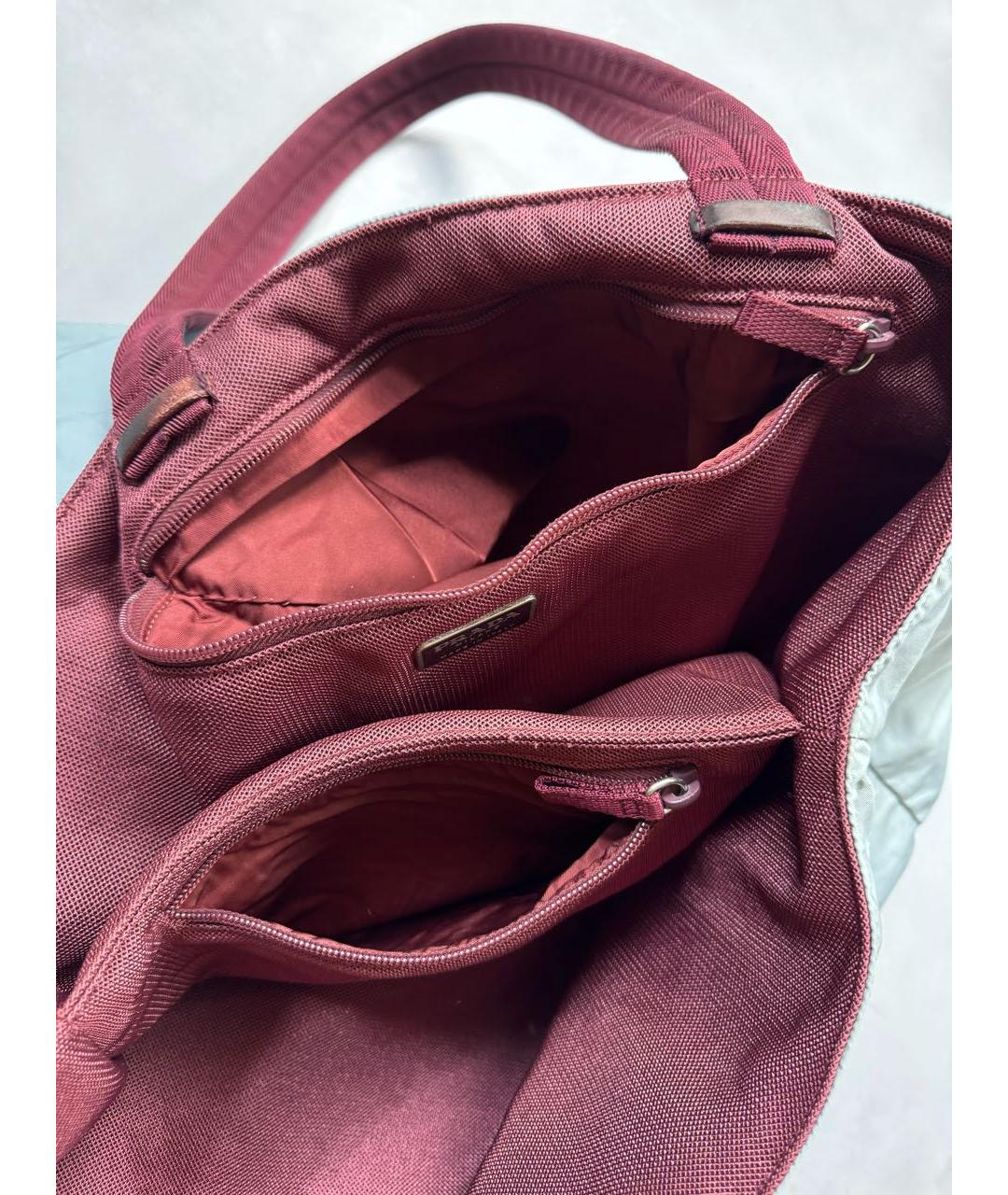 PRADA Голубая дорожная/спортивная сумка, фото 5