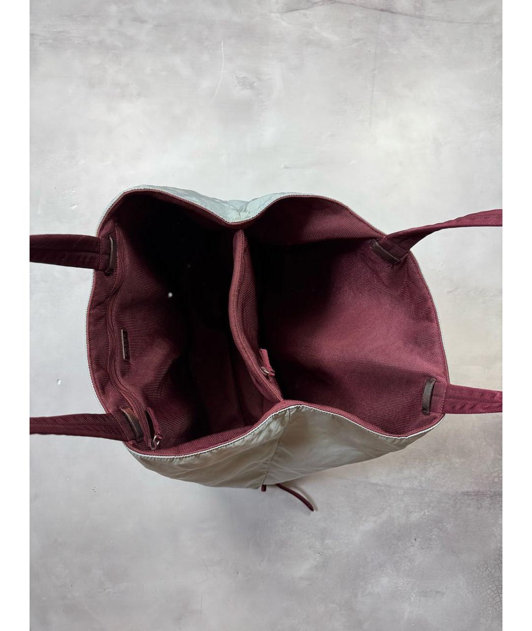 PRADA Голубая дорожная/спортивная сумка, фото 4