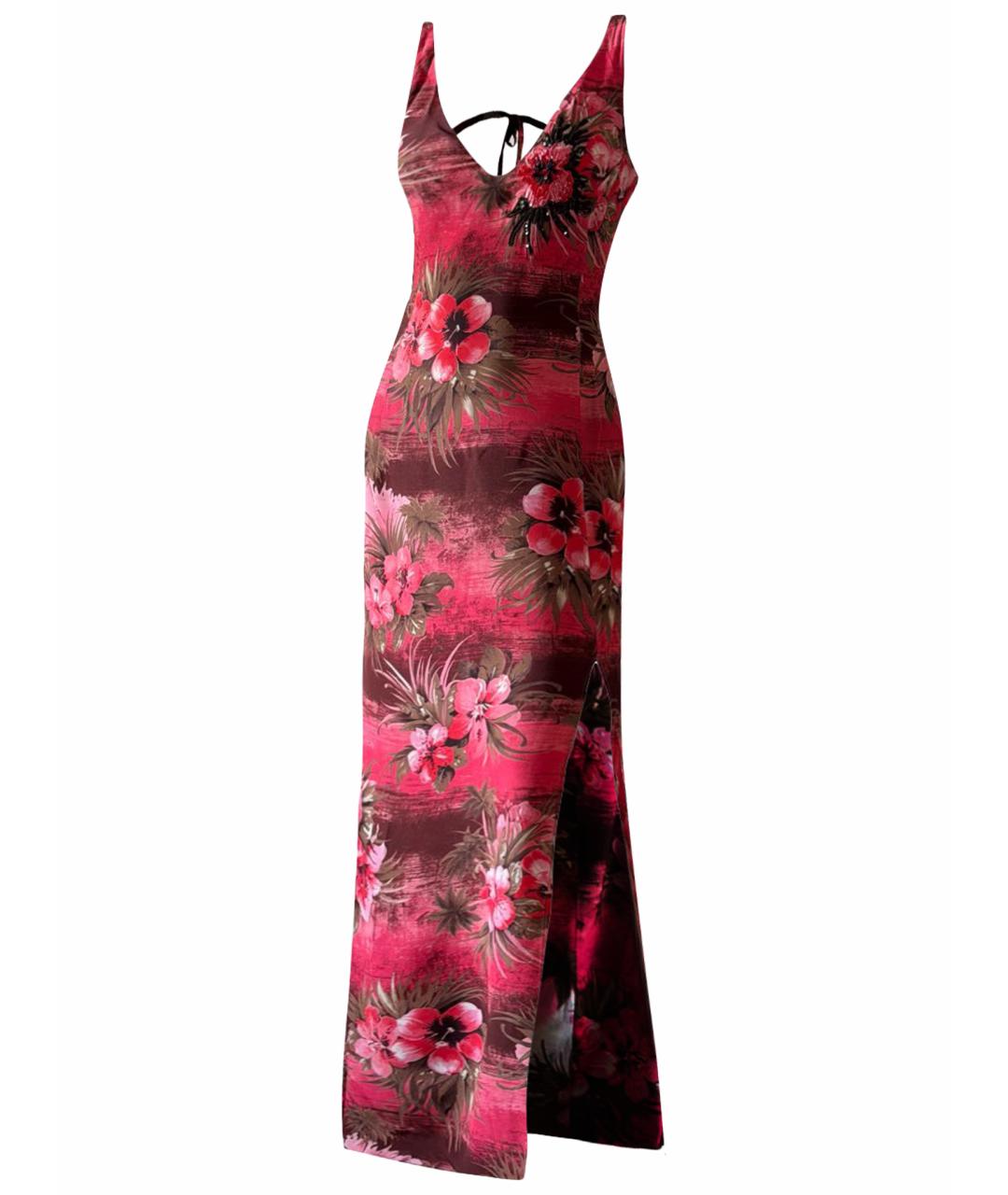 BLUMARINE Мульти шелковый сарафан, фото 1